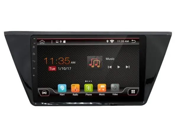 10 1 Quad core 1024 600 HD screen Android 7 1 Car DVD GPS font b
