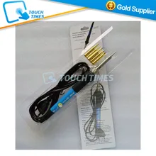 Новое поступление ЕС Plug 60 Вт 110 В/220 В Температура Регулируемая электросварки припоя паяльник ручка Тепло Карандаш инструмент