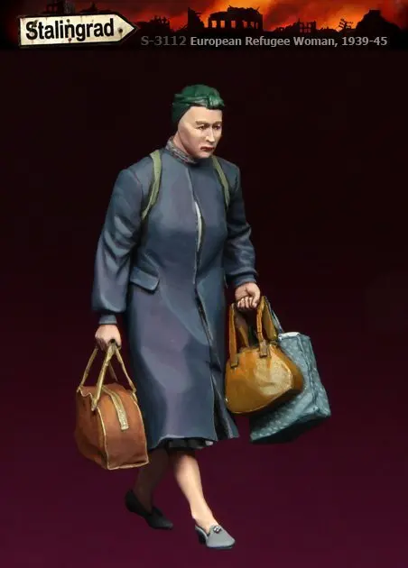 

Pre order goods-SL 3112 1/35 World War II European Refugee Women