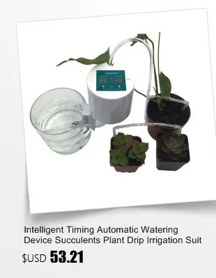 Микро автоматический набор для полива растений таймер для полива сада таймер для воды домашний офис наборы для воды инструмент для полива насос Система