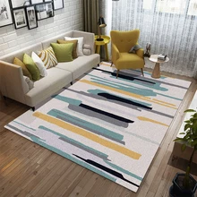 3D принты гостиная Диванный кофейный столик ковер Спальня исследование современный геометрический прямоугольный ковер половик коврик для кухни ванной ковры