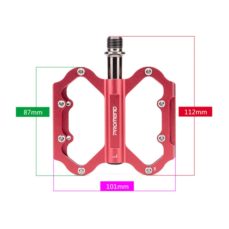Titanium Bicycle Pedal Board MTB Mountain Road Folding Bike Sealed Bearing UltraLight Cycling Parts Accessories Flat Platform