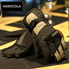 30 градусов Зимние перчатки низкая Температура перчатки Водонепроницаемый Non-slip мотоциклетные горные езда Гоночные перчатки