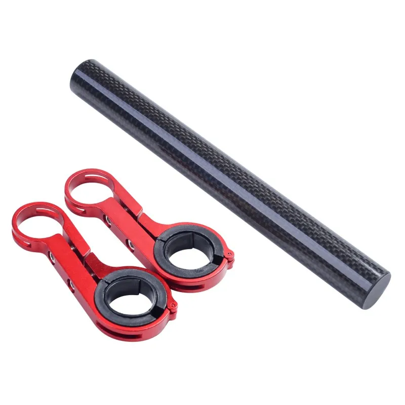 Perfect New 20cm 1pc Bike MTB Bracket Extension Handlebar Extender Expander Bicycle Tachometer Mount Flashlight Lamp Holder 11