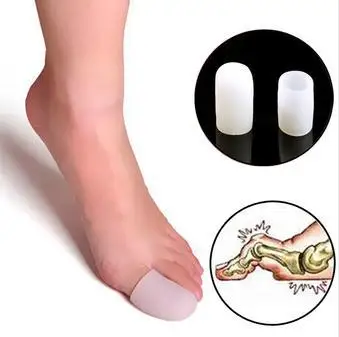 

Silicone Gel Toe tube Corns Blisters Gel Bunion Toe Finger Protector Foot Care insoles Feet Care Product
