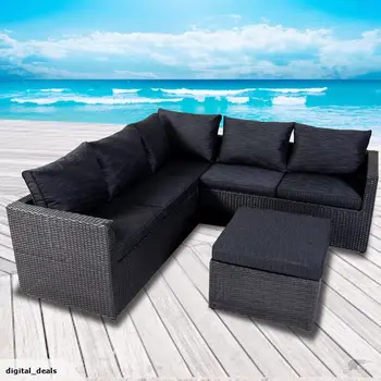 

2017 Newest Home sofa 4pc modern cheap wicker furniture