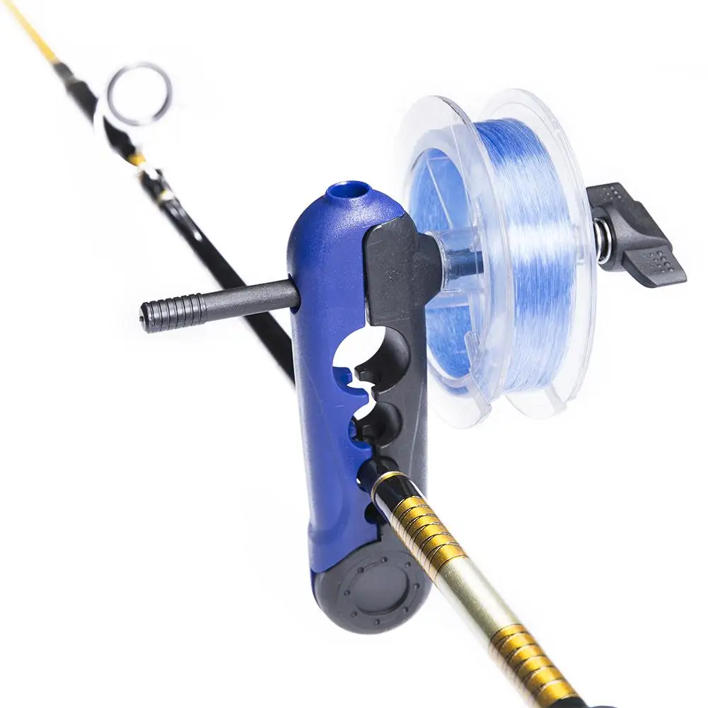 

Portable Universal Fishing Line Spooler Adjustable Fishing Rod Spool Reel Bobbin Fishing Reel Winder Simple Wire Feeder