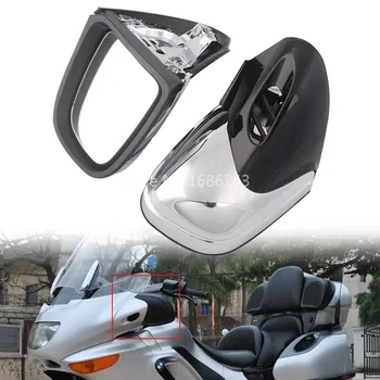 

Motocycle Chrome Rear View Rearview Side Mirror Front Fairing Mount For BMW K1200 K1200LT K1200M 1999-08