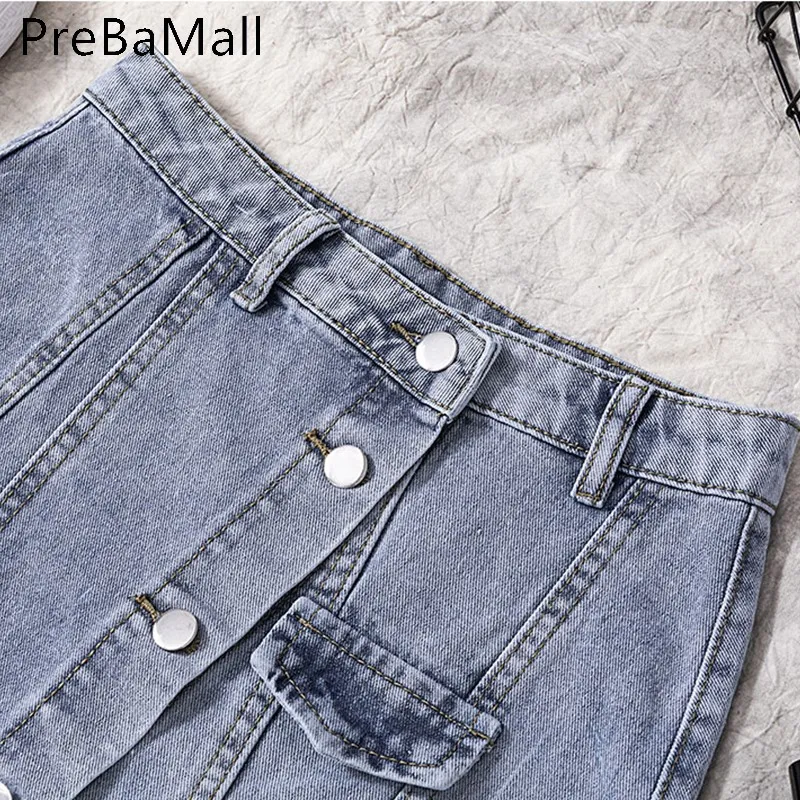 Fashion High Waist Denim Skirt Women 2019 Summer Casual Single Breasted Irregularity Mini Short Jeans Skirt Female C90 Fashion High Waist Denim Skirt Women 2019 Summer Casual Single Breasted Irregularity Mini Short Jeans Skirt Female C90