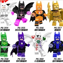 80 шт. pg8076 Super Heroes человек Hugo странные Arkham Освальд детектив Гордон здания Конструкторы Игрушечные лошадки для детей подарок