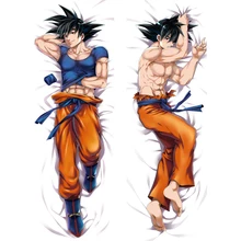 Аниме JK Dragon Ball Dakimakura Косплэй Сон Гоку тела наволочка Япония Классический Манга Мультфильм Мышцы Мальчика обнимать наволочка