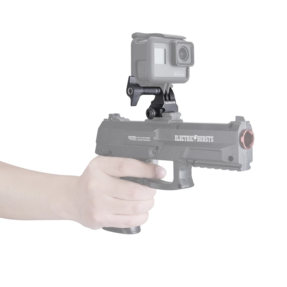 Алюминиевый адаптер Picatinny Rail Mount Kit винтовка рельс крепление для камеры для Gopro Hero 7 6 5 4 Воздушный пистолет прицел крепления