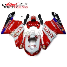 Carenagem completa Kit Para a Ducati 749 999 999 s 749 s Ano 05 06 2005 2006 Motocicleta Sportbike Carroçaria ABS Vermelho Preto Cobertura Completa