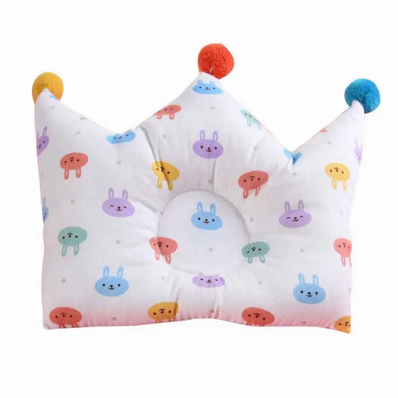 Infant Cartoon Pillow Cotton Baby Babies Head Shaping ...