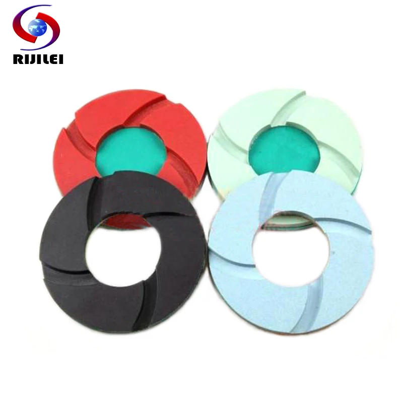 

4FP1-1 Wholesale 4" 50# -3000# renovate floor Polishing Pads,concrete polishing resin pads,dremel grinder 5Pcs/Lot