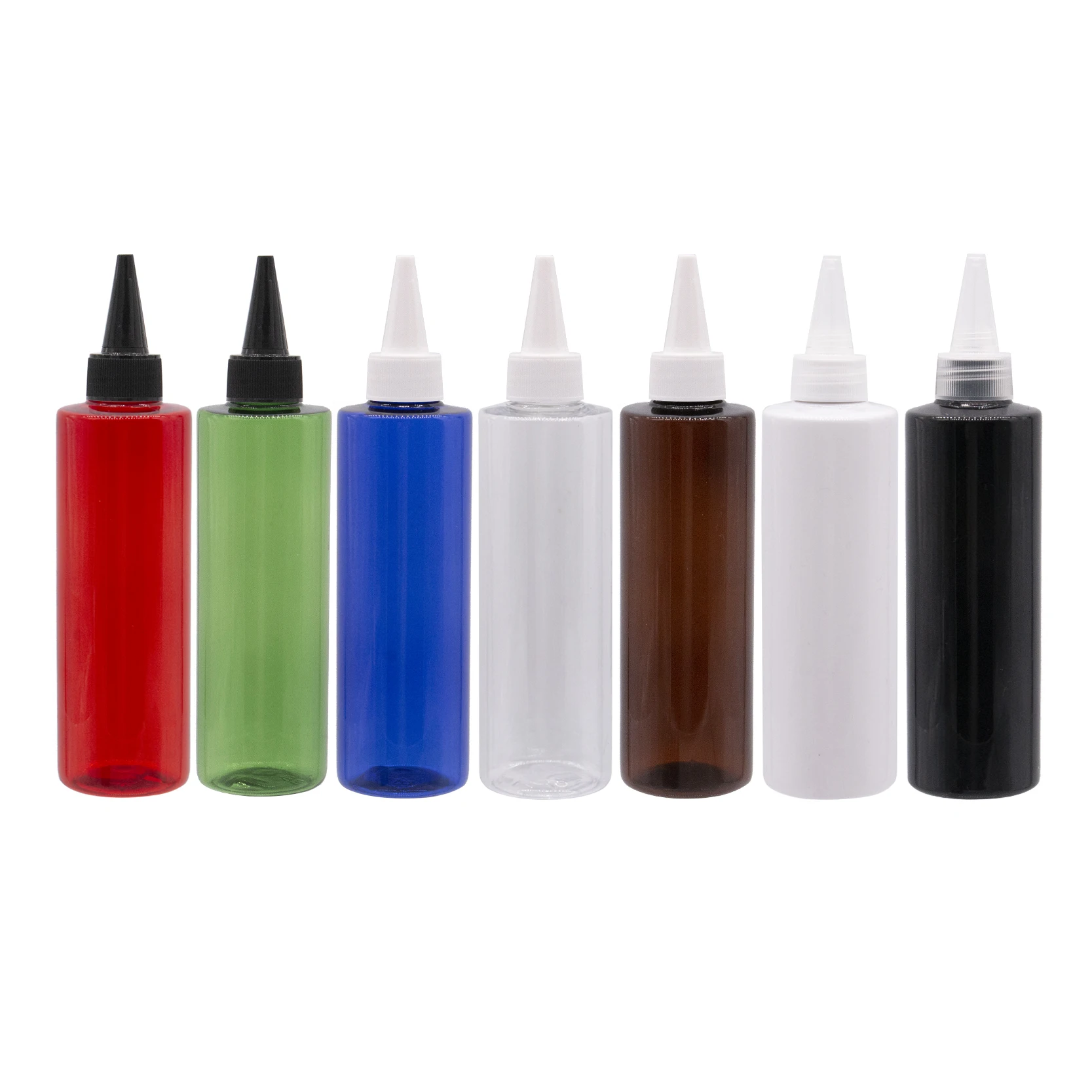 250ml  X 25 Empty Colored Cosmetic Lotion Plastic Bottles With Twist Top Cap E Liquid Packaging Container Shampoo Bottles Trip 6 sets a4 separator page plastic dividers notepad loose leaf colored binder markers