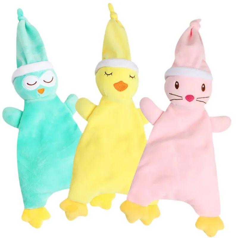 Stuffed Animals Plush Cartoon Infant Soft Toys Appease Towel Toys Calm Doll Teether Developmental For born Baby Stuffed Animals Plush Cartoon Infant Soft Toys Appease Towel Toys Calm Doll Teether Developmental For born Baby