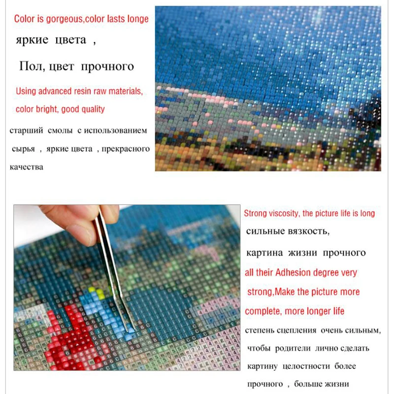5D Diy Алмазная вышивка крестиком полный набор квадратные стразы из смолы животное