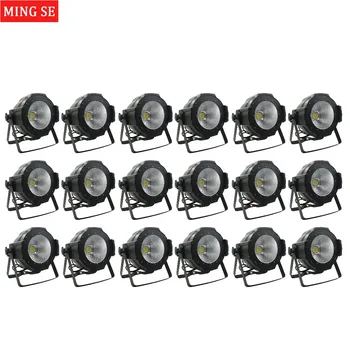 

18units LED Par COB Light 100W High Power Aluminium DJ DMX Led Beam Wash Strobe Effect Stage Lighting,Cool White and Warm White