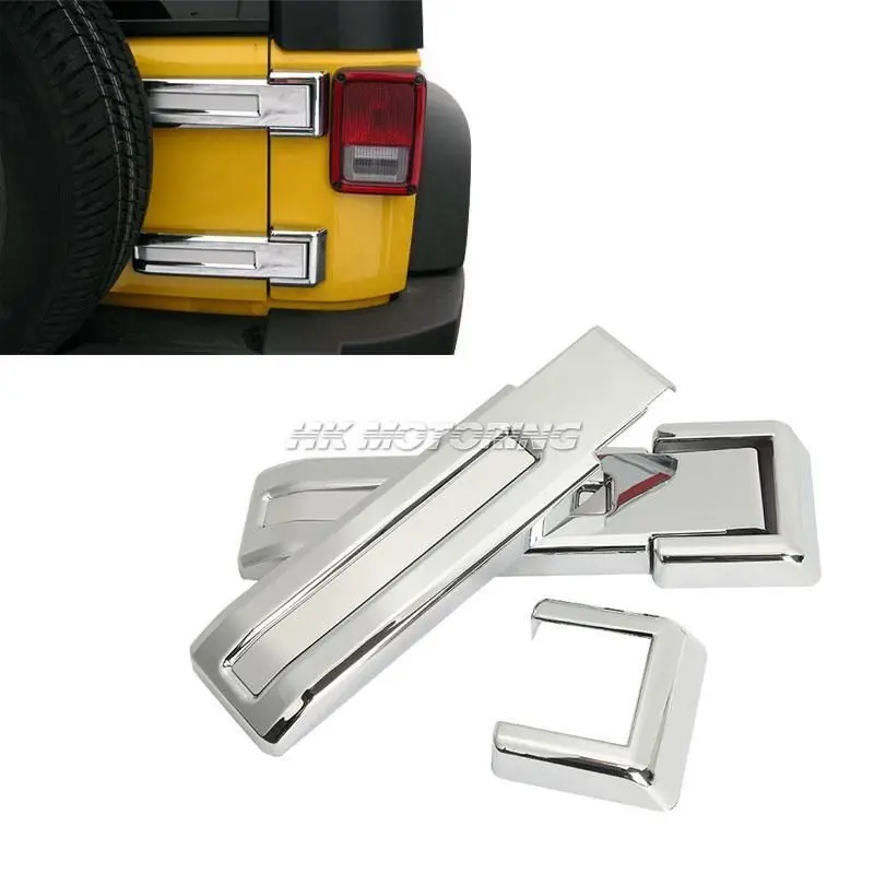 Free shipping 2x Luxury ABS Tailgate Hinge Covers Fit For 2007 2014