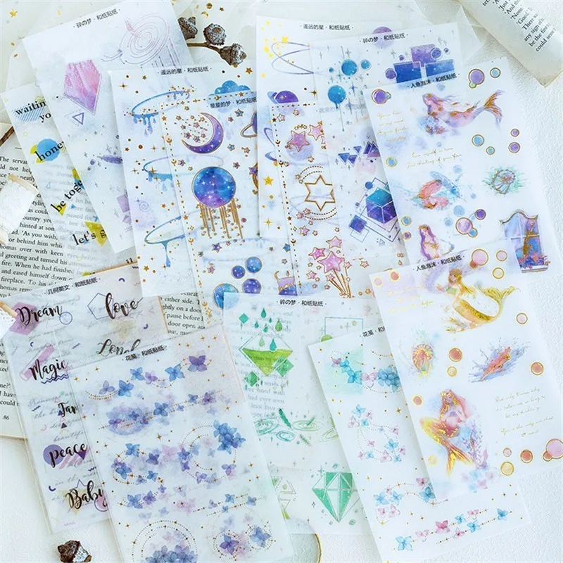 

3 PCS/lot Creative Cartoon Hand Account Sticker Set Kawaii Diary Photo Decoration Scrapbooking DIY Sticker Art Supplies 06505