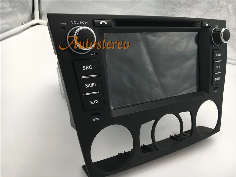 7 дюймов 4 ядра Android 5,1 автомобильный gps DVD видео мультимедиа плеер для BMW 3 серии E90/E91/E92/E93 2005-2012
