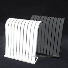 Высокое качество 3 шт./лот акрил Цепочки и ожерелья Дисплей Стенд Браслет Витрина ювелирных изделий держатель Цепочки и ожерелья показывая стойку