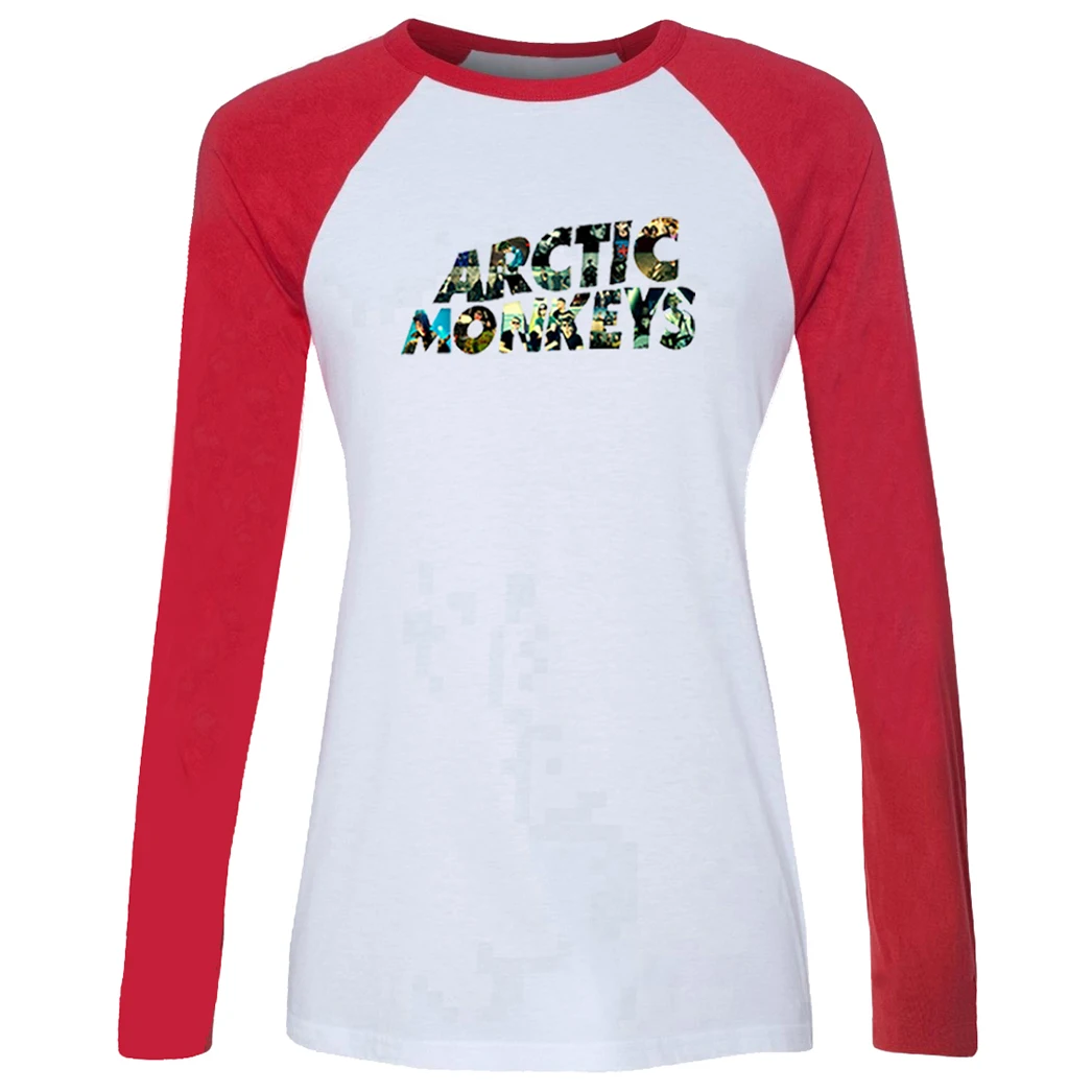 Женская футболка с принтом Arctic Monkeys Fishbone Rock Band bap b. a. p рисунком из мультфильма