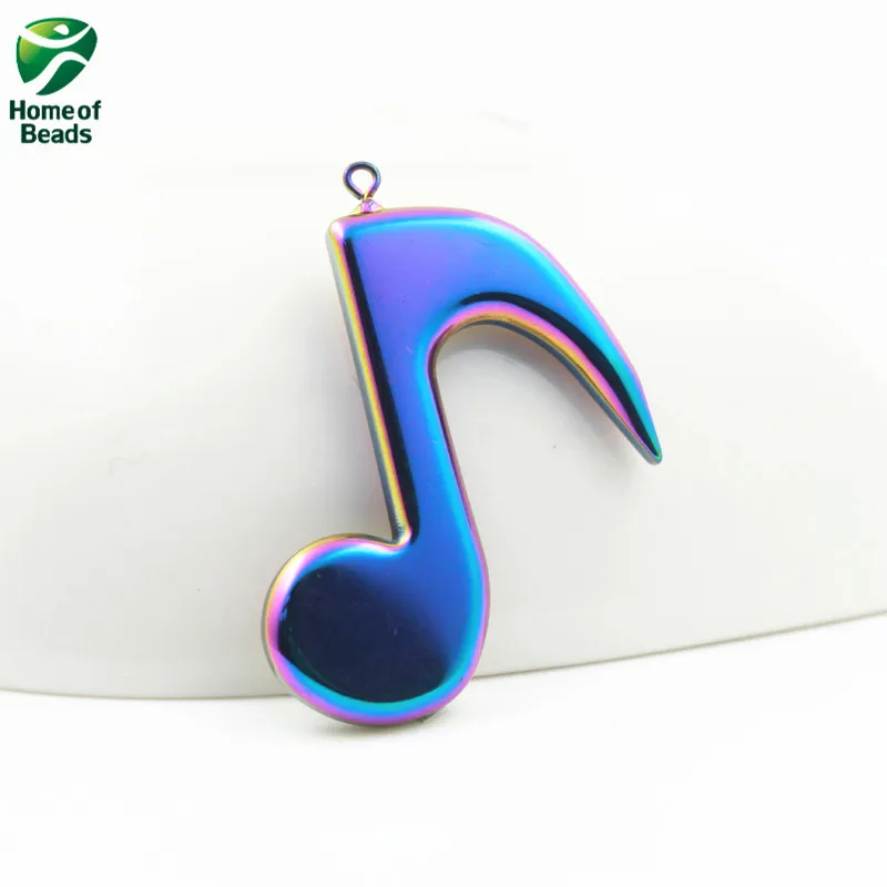 

fashion hot sale hematite rainbow Music pendant accessories diy accessories (20 pieces) HP1151