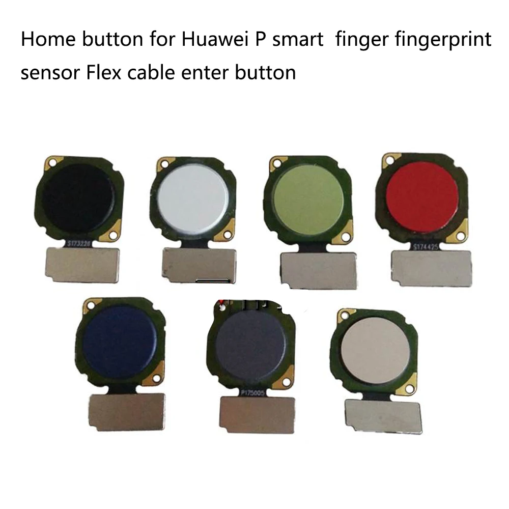 

For Huawei P Smart FingerPrint Button FIG LX1 L21 L22 Touch ID Sensor For Huawei P Smart FingerPrint Home Key Flex Cable Replace