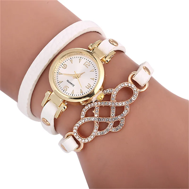 Women's watches brand luxury fashion ladies watch Analog Quartz Bling Diamond Bracelet Dress Wrist Watch clock Reloj mujer M23 (2)