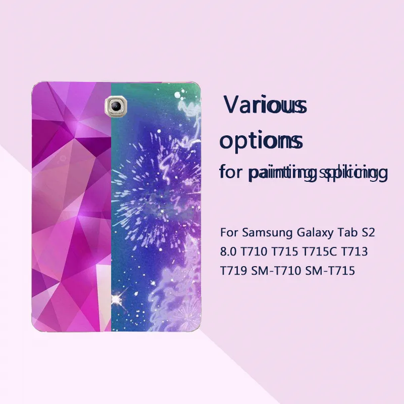 Чехлы для планшетов samsung Galaxy Tab S2 S3 8 0 9 7 4G SM T810 T813 T815 T815C T819 LTE T825 T820 T710 T715 T715C T713