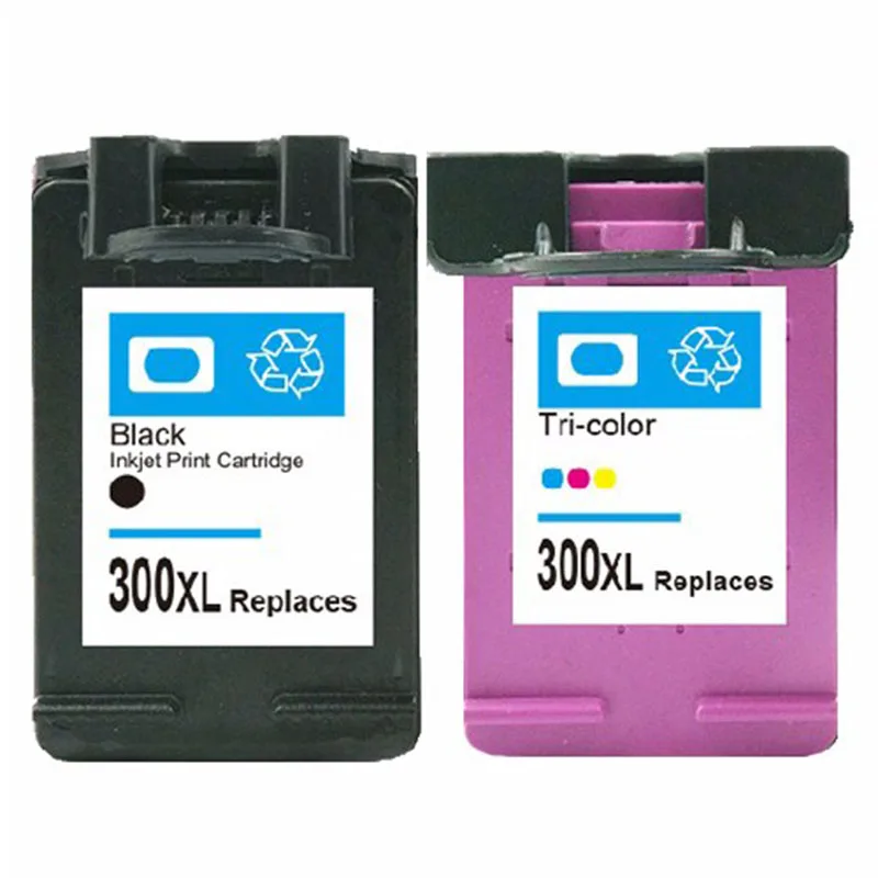 300XL Ink Cartridge Replacement for HP 300 Black Compatible for Deskjet