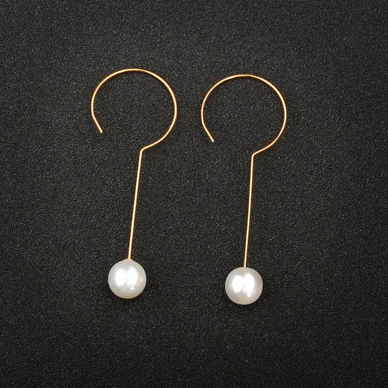 

ZCHLGR Wedding Jewelry Big Pearl Earring Wedding Earrings Big Ball Earrings Women Party Bead Ear Jewelry