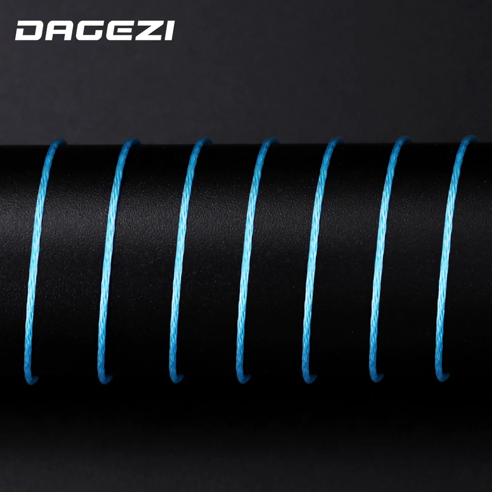Плетеная рыболовная леска DAGEZI 9 нитей 100 м полиэтилен 25 100LB сверхпрочная