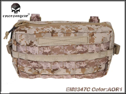 Emerson gear Tactical Fight многофункциональные подсумок Emerson нейлоновая поясная сумка EM8347 Coyote коричневый Мультикам - Цвет: AOR1