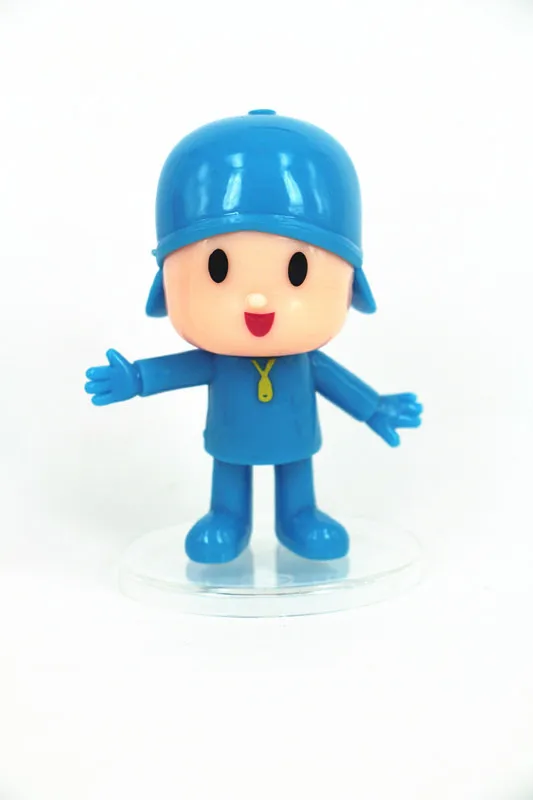 5-8 см 5 шт./партия Pocoyo Zinkia Pato Loula Pocoyo Elly Sleep Bird ПВХ фигурка модель игрушки