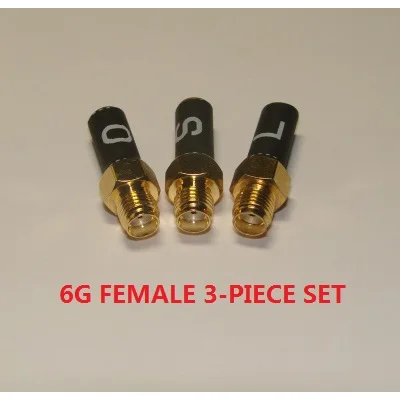 Калибровочный прибор SMA 3,5 мм, 1,5 г, 3 г, 6 г, 9 г, 13,5 г, 20 г - Цвет: 6G female 3pcs-set