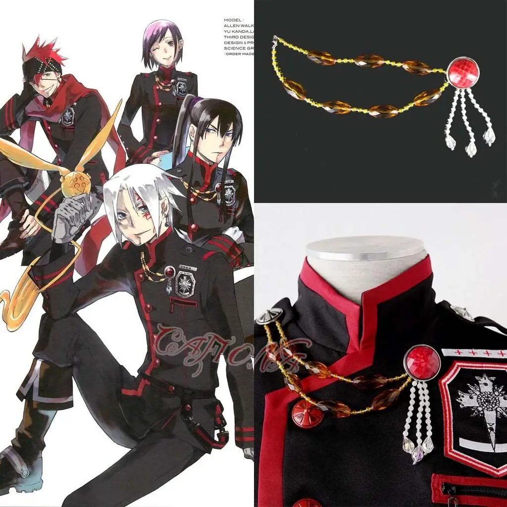 

Cafiona Hot D.Gray-man Exorcist Cosplay Costume Accessory Thoracic Chain Jewelry