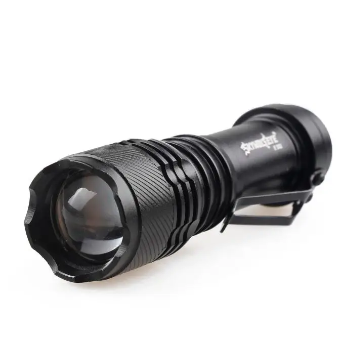 Warm Corner LM 6X Mini CREE Q5 7W 1200Lm LED Flashlight Torch Lamp Adjustable Focus Zoom Light Free Shipping Sept 12