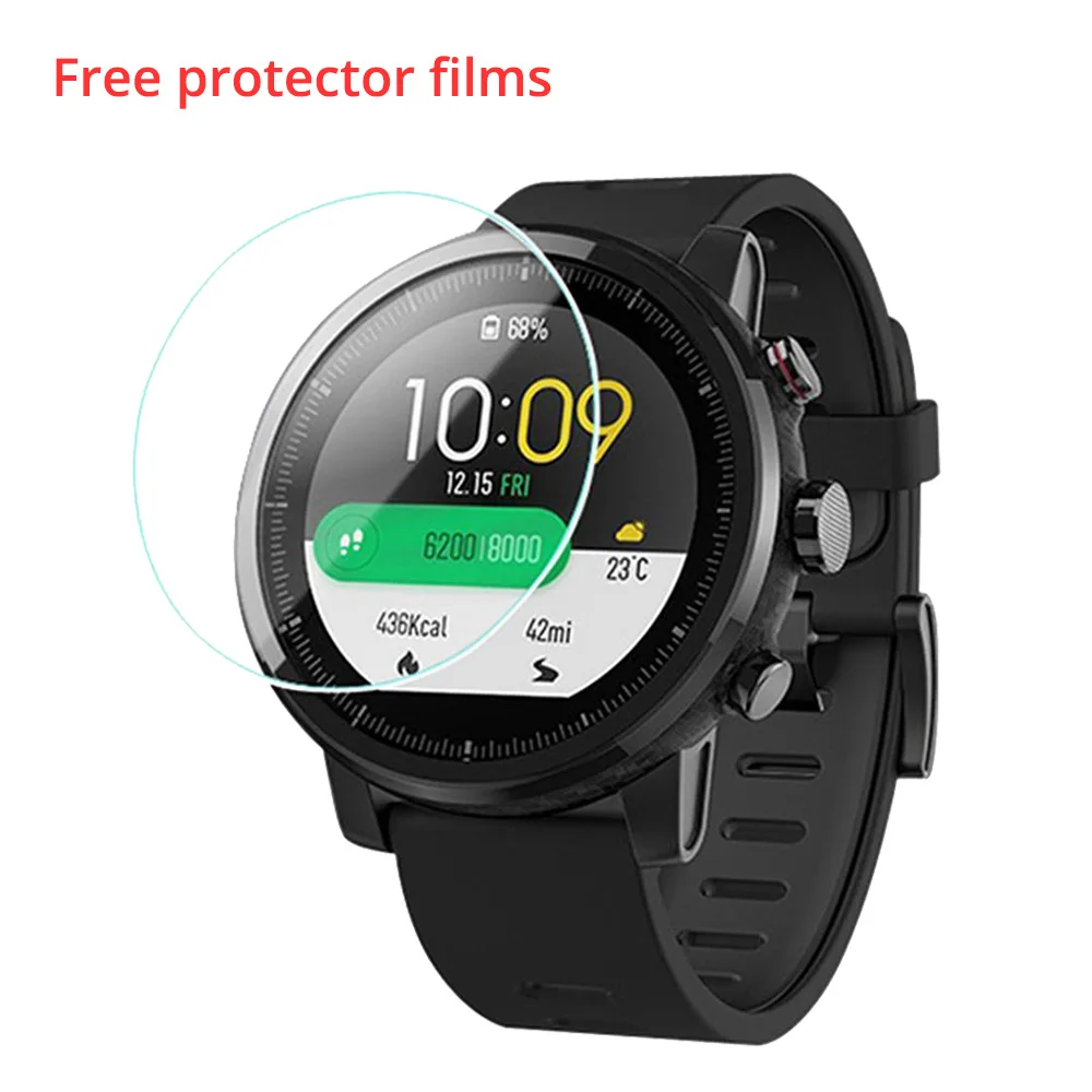 AMAZFIT Stratos gps 5ATM водонепроницаемые умные спортивные часы 2 512 МБ/4 ГБ умные часы для Android iOS - Цвет: watch add free films