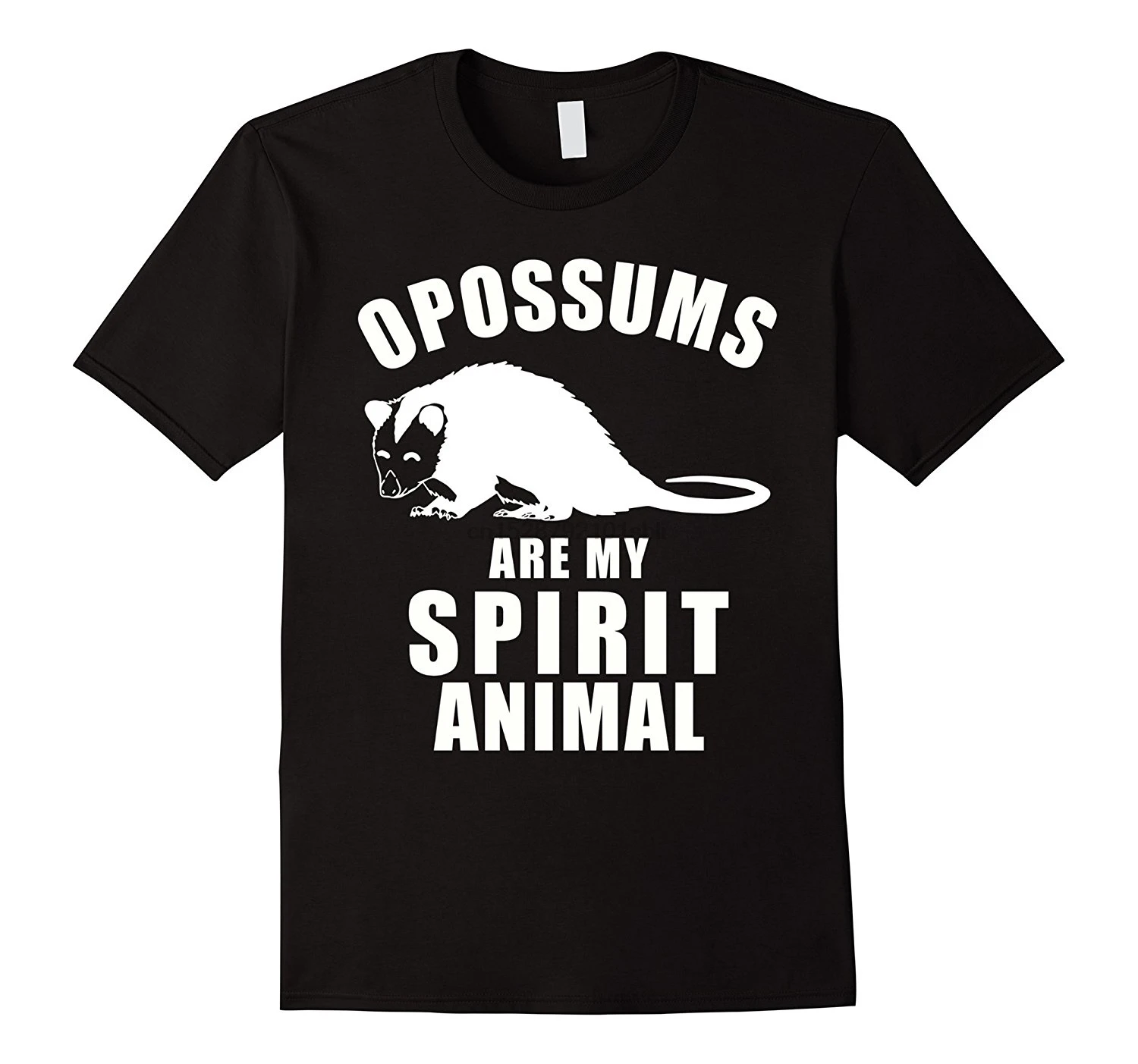 Футболка с короткими рукавами Opossums Are My Spirit Animal новая брендовая футболка круглым