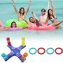 5 шт./компл. летний надувной водный кольцо игрушки для кидания Смешные бассейн игра Секс игрушки для детей аксессуары Игрушка