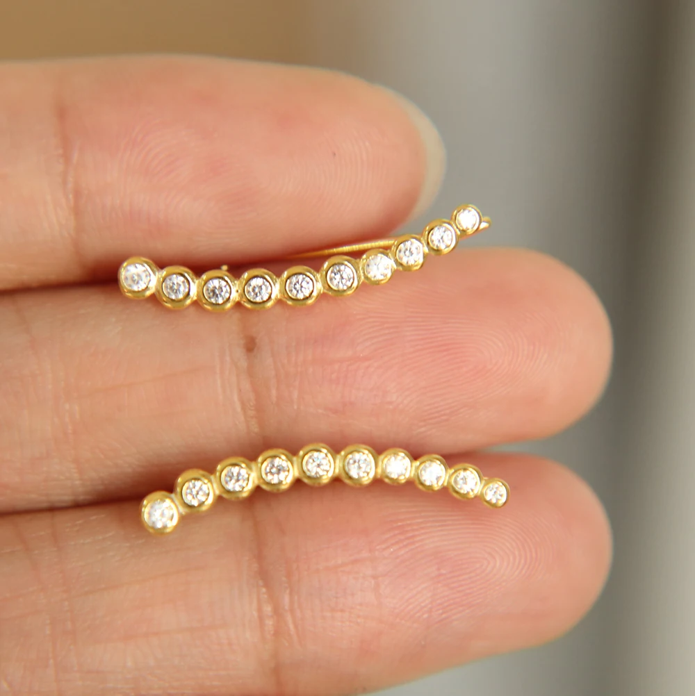 Длинные серьги подвески с фианитами изящная женская бижутерия|dainty earrings|925 sterlingcute