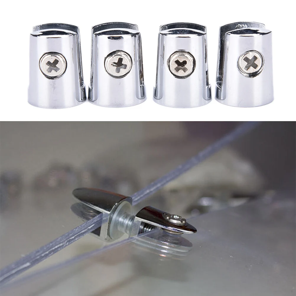Buy 4Pcs 4 6mm Adjustable screw for Glass Plated
