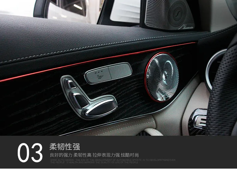5 м внутренняя отделка автомобиля-Стайлинг для Audi A6 C5 BMW F10 Toyota Corolla Citroen C4 C3 Nissan Qashqai Ford Focus 3 2 аксессуары