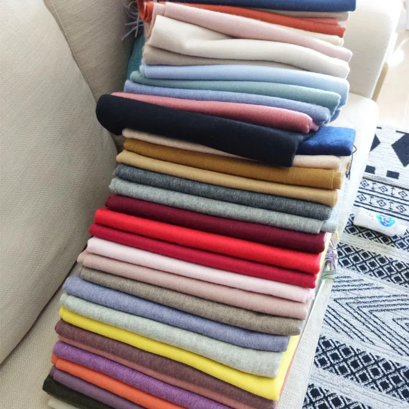 100% Cashmere Scarf 2018 Autumn Winter Solid Color Wool Shawl Men Women Big size women High quality hijab 37 color 200*70cm 100% Cashmere Scarf 2018 Autumn Winter Solid Color Wool Shawl Men Women Big size women High quality hijab 37 color 200*70cm