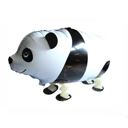 1 шт. панда Шарики 42 см x 62 см Фольга шар животных баллон Детский подарок Игрушка день рождения/партия