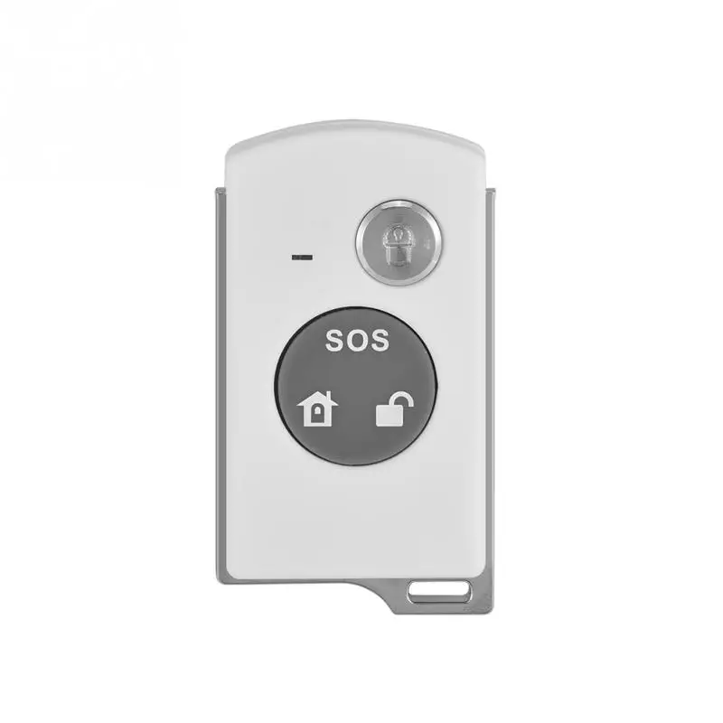

Home Security Alarm System Kit 433MHz Portable Mini Wireless Remote Control Up To 160m SOS Function for Anti-theft Arm/Disarm