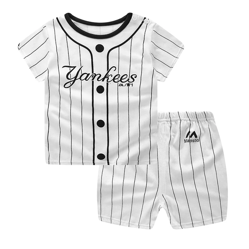 

Summer 100% Cotton Children's Sets Short sleeve Infant Kids Boy Clothes Children Clothing Sets Baby Girl Clothes T-Shirt+Shorts